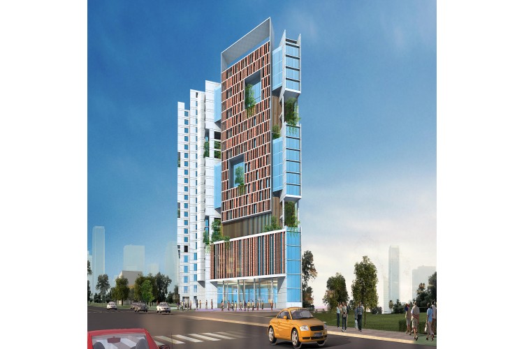 Sparrow City Codominium 3D view